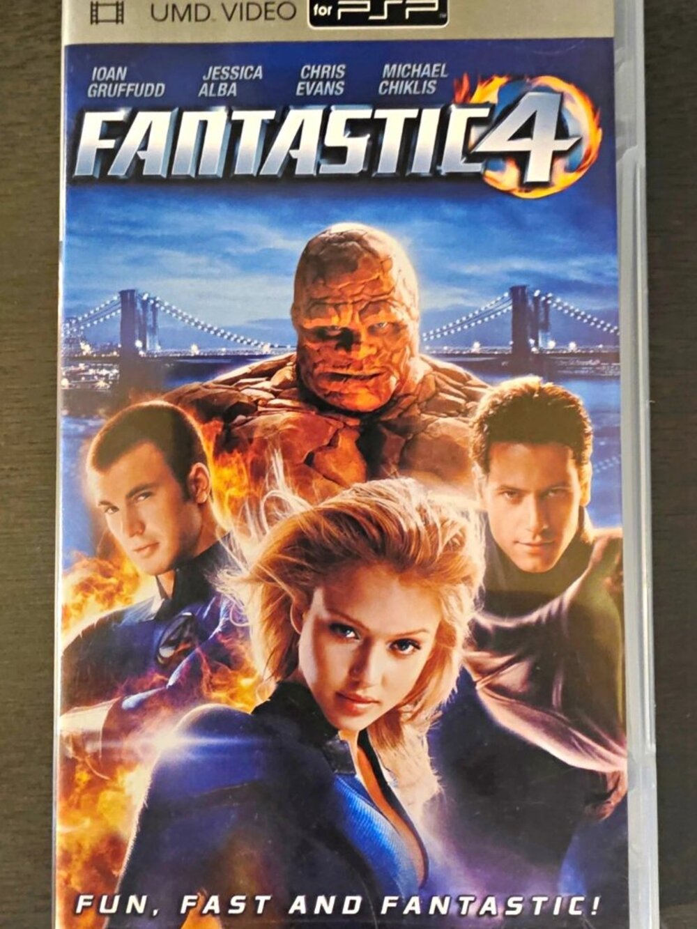 Fantastic 4 UMD Video for PSP PG-13 2005 Widescreen Tim Story Jessica Alba